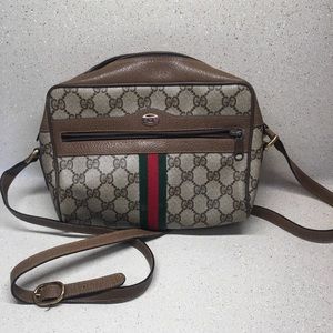 80’s Vintage Gucci crossbody bag, Ophidia Coll.